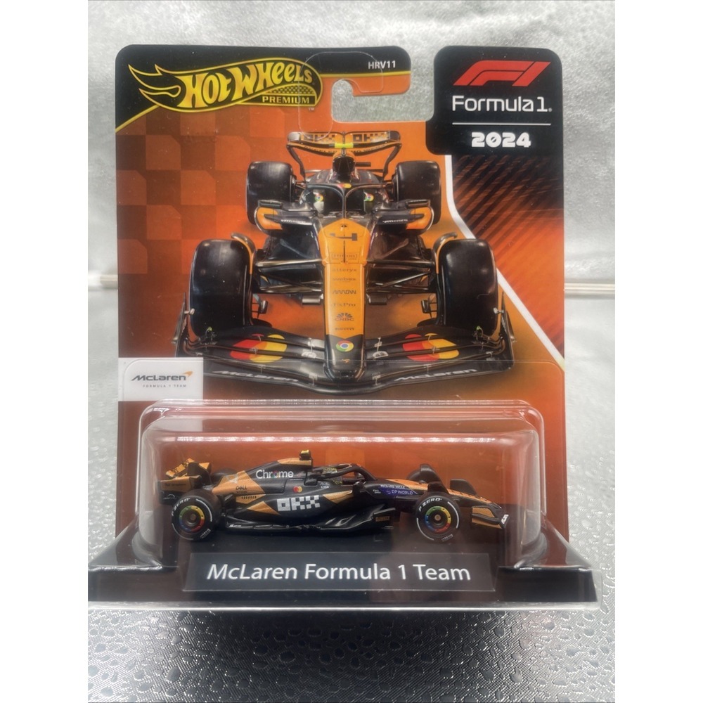 Hot Wheels Premium McLaren Formula 1 Team (#4) 2024 Diecast Car